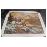 limited edition print titled "Springtime in the