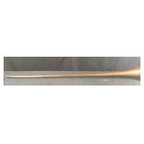 Vintage copper horse horn 40" long
