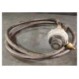 Propane regulator and hose assembly