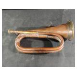 Vintage copper-brass bugle