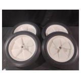 4 utility tires. 10 x 1.75