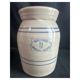 Hand turned Marshall pottery number 1 10 inches