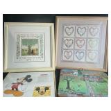 Framed picture decor