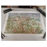 limited edition serigraph titled ï¿½Tree in Springï¿½