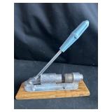 Vintage Hand Lever Pecan Nutcracker Shell Cracker