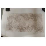 Guillaume Azoulay "Les Quartre" Ltd Ed Etching.