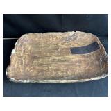 Reproduction ceramic bowl 11 wide 17 long 4 lbs.