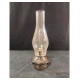 Silver plated oil lamp