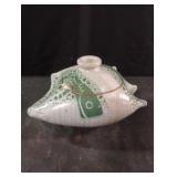 Unique studio pottery with lid
