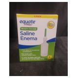 Equate Ready-To-Use Saline Enema. 6-4.6 fl oz