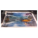 Jim Collins WHISTLER EVENING Signed Ltd Ed Print.
