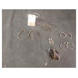 Pierced earrings