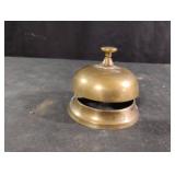 Vintage brass counter bell