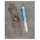 Knife and holster. Knife is sharp