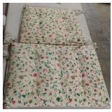Floral cushions