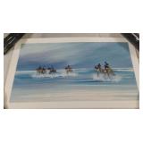 limited edition print titled ï¿½Riders on the