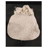 Purses made of yarn. 2 total