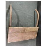 Vintage wood high chair table top