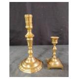 Brass candle stick holders