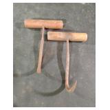 Vintage hay hooks