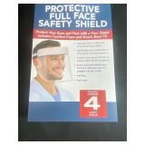 4 protective full face safety shield