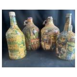 newspaper bottles