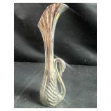 Vintage Art Deco Nouveau Silver Plated Swan Shape