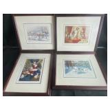 Christmas frames picture decor