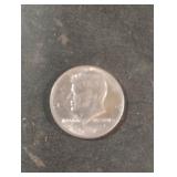 1971 Kennedy half dollar