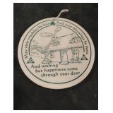 Seneca Ceramics Corp ceramic Irish blessing bread