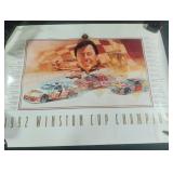 1992 Winston Cup Champion Poster 28 x 21