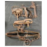 Vintage animal traps