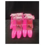 Pink shoes. Phone stands. 5 total