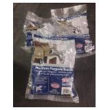 Cast Aluminum Premium Flagpole Brackets. 3 total