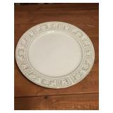 vintage Derwood 12" chop plate (round platter) by