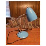 Teal desk lamp works