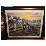 33x27 framed puzzle