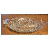 vintage Anchor Hocking pressed clear glass
