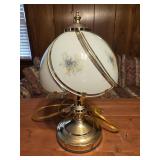 Touch lamp 14" floral design