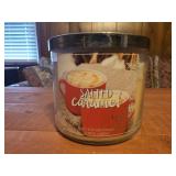 Bath and body works salted caramel candle
