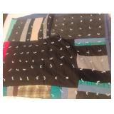 Vintage handmade quilt 40 x 34