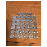 $10 assorted state quarters
