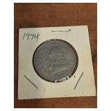 Mexico 1974 UN PESO Coin Mexican Hero Jose Maria