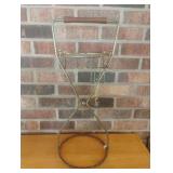 Vintage metal stand 22" tall