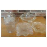 Casserole dish, cheese plate with lid and more