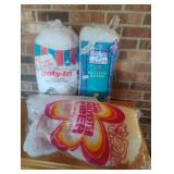 Batting and polyester fiber