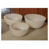 Vintage Anchor Hocking Fire King Milk Glass