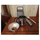 Vintage sifter, shredder and more.....