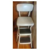 56vintage Cosco Retro Counter Chair and Step Stool