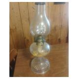 Vintage oil lamp 18" tall